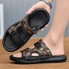 Summer Men's Fashion Lightweight Soft Sole Casual Going Out Sandals Beach Shoes Men's Non-slip Lightweight Fashion Trend Slippers