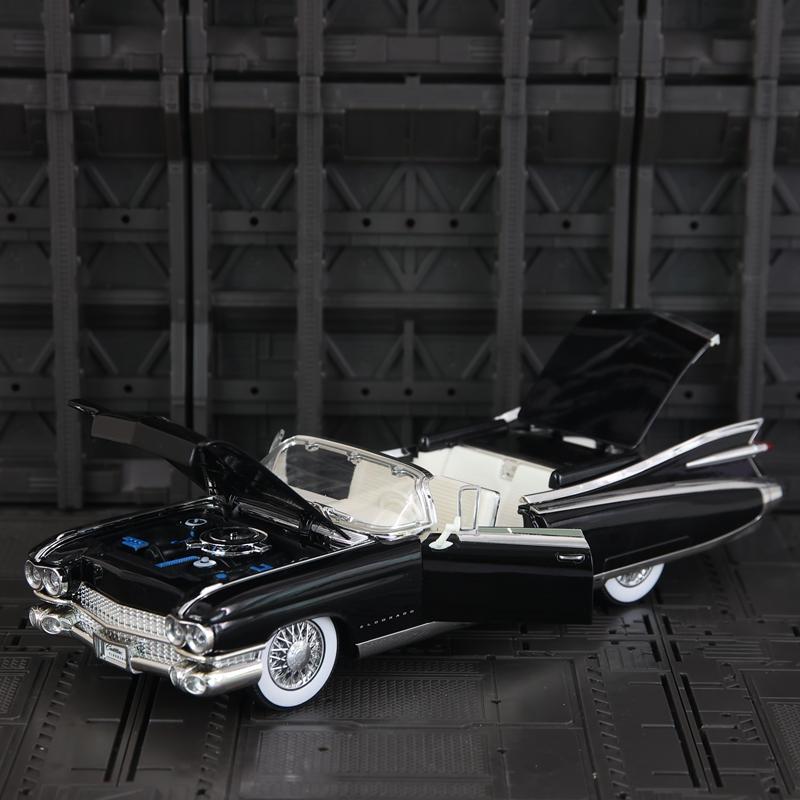1:24 simulation Cadillac El Dorado 1959 alloy car model convertible supercar has simulated sound and lighting functions