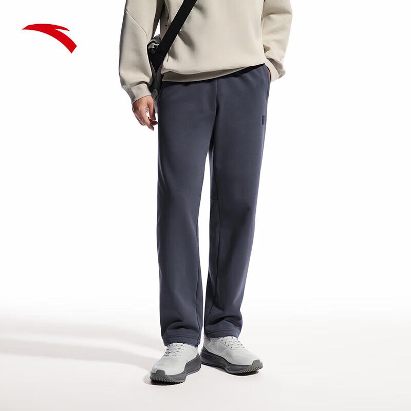 

Anta Men s Winter Fleece Lined Knit Straight Leg Sweatpants 2XL