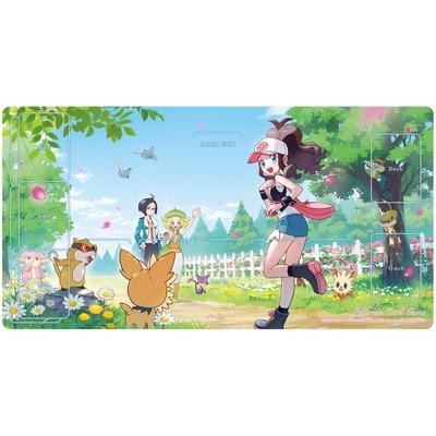 POKEMON Center Original Pokemon Kortspill Gummi Spillematte Touko
