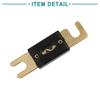 ACROPIX 70A ANL Fuse 70A Universal ANL Fuse Auto Vehicle Audio Gold Tone Pack of 5