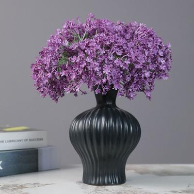 New Baby's Breath Artifiical Flower Branch Flexible Stems 23cm Height Simulation Flower Bouquet Fake Flower Wedding Party