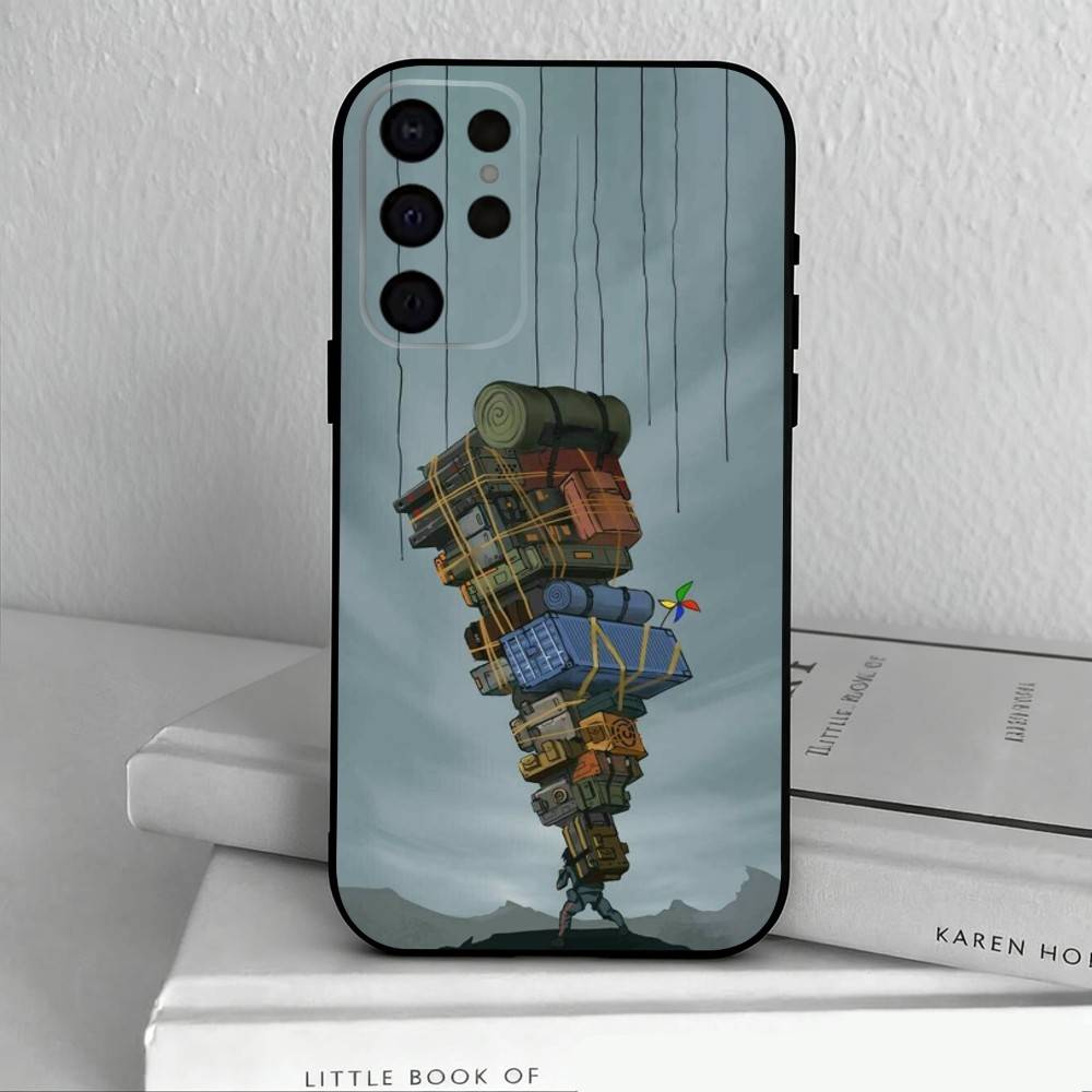 G-Game D-Death S-Stranding   Phone Case For Samsung S25,24,23,22,30,21,10,9,Ultra,Plus,Lite,FE,4,5 G Soft Black Case Samsung S20plus5G