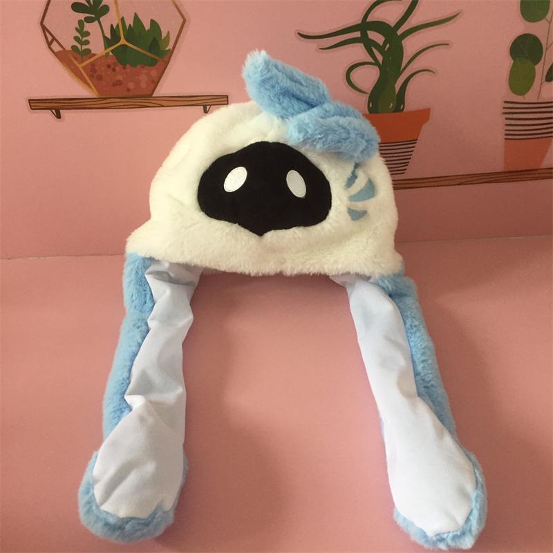 

Game Anime Genshin Impact Barbatos Venti Plush Hat Adult Plush Cap Cartoon Cosplay Costume Accessories Props Fans Xmas Kid Gift
