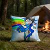 HHomestuck HD Print Square Pillow Cover Polyester Lightweight Customizable for Home Office Sofa Decor