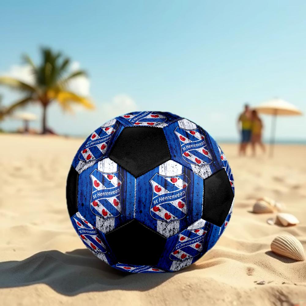 GRÖSSE 5 SC Heerenveen Fußball Bunt Alle Altersgruppen Maschinengenäht PVC Wettkampfbereit Langlebig Hoher Rückprall