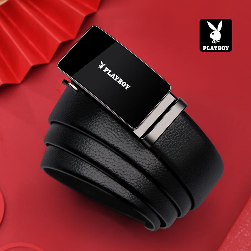 Playboy Men s Automatic Buckle Leather Belt 120cm