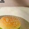 6-cavity Silicone Hamburger Bun Pan, Nonstick Loaf Pan & Heat Resistant Burger Bun Pans For Baking, Bread Pans For Baking