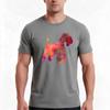 Lakeland Terrier in watercolor TShirt Summer Casual Cotton Tee Oversized Streetwear Tops Vintage Graphic Print  Cotton