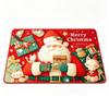 Flannel Anti-Slip Floor Mat Non-Slip Backing Festive Entrance Rug  For Corridors