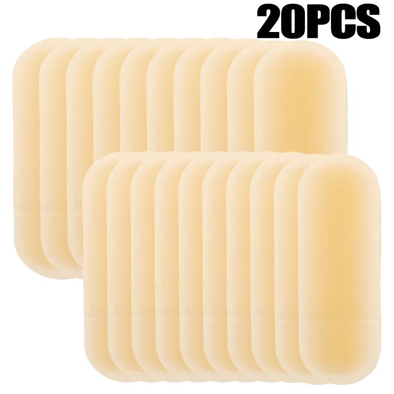 1-20Pcs Silicone Eyebrow Tattoo Practice Pads Reusable Microblading Training Skin for Beginners Waterproof PMU Transfer Sticker