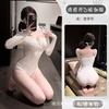 Sexy lingerie sexy yoga jumpsuit pure desire flirting uniform tight stretch pajamas women