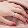 Adjustable Heart-Shaped Double-Layer Index Finger Ring - Cool European & American Style Jewelry