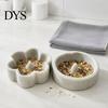 Spill Proof Parrot Dish Pumice Stone Bowl, Bird Water Durable Food Dish, Cage Feeder for Cockatoo Cockatiel Conure Parakeet Non Stick Waterer