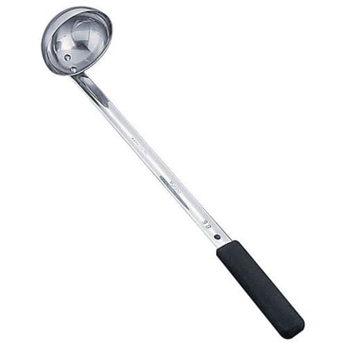 Sanpo Sangyo Silicone Long Handle Soup Ladle, 144cc, 18-8 Stainless Steel, China, BLCH602
