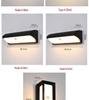 Waterproof LED Motion Sensor Outdoor Wall Light: Modern Minimalist Design for Courtyard, Balcony, and Entryway