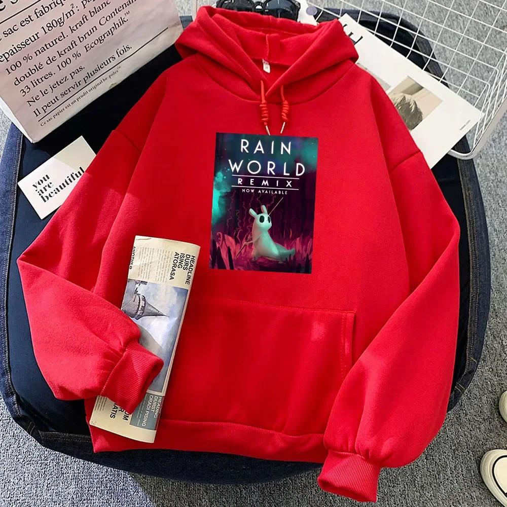 

Slug CAT Game Rain World Hoodies Cartoon Graphic Printing Sweatshirts for Winter Casual Women/Men Hooded Pullovers Sudadera Girl 3XL