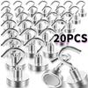 Heavy Duty Strong Magnet Hooks Strong Rare Earth Neodymium Hanging Magnet Hook Magnetic Hanger Magnetic Storage Holder