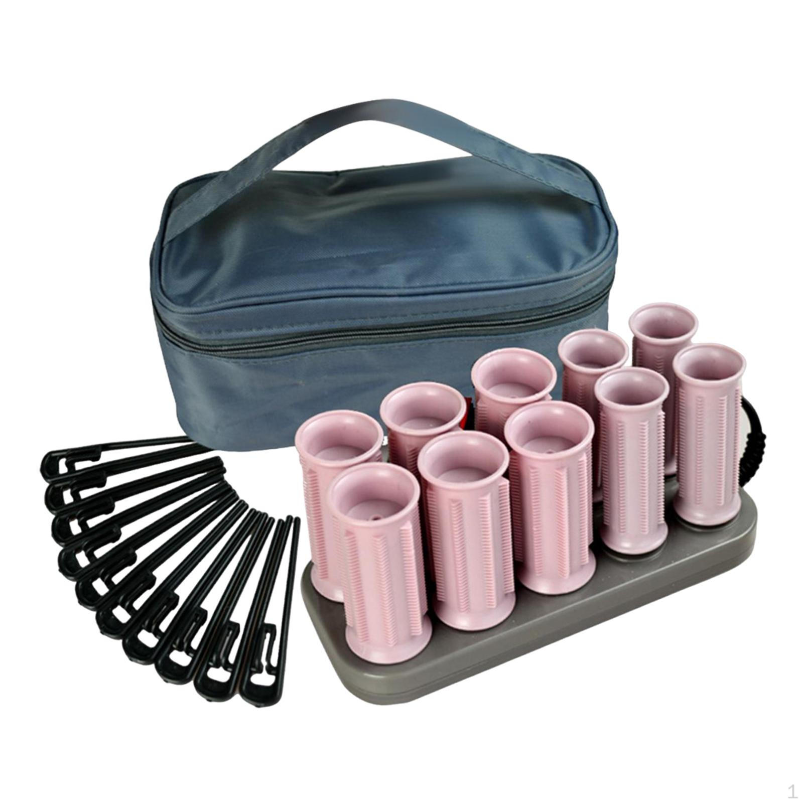 10 шт. Электрические нагревающиеся бигуди Классические Компактные Трубочки для завивки с мгновенным нагревом