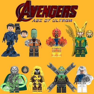 Super Hero Mini Figure Bulding Blocks Loki Doctor Doom Fantastic X0271
