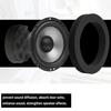 4Pcs 6.5 Inch Car Universal Speaker Ring Soundproof Cotton,  Enhance The Sound Effect