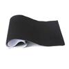 Intermediate Double Kick Skateboard Anti-Slip Sandpaper Sticker - Black, Self-Adhesive, Diamond Sand, 80 Grit.