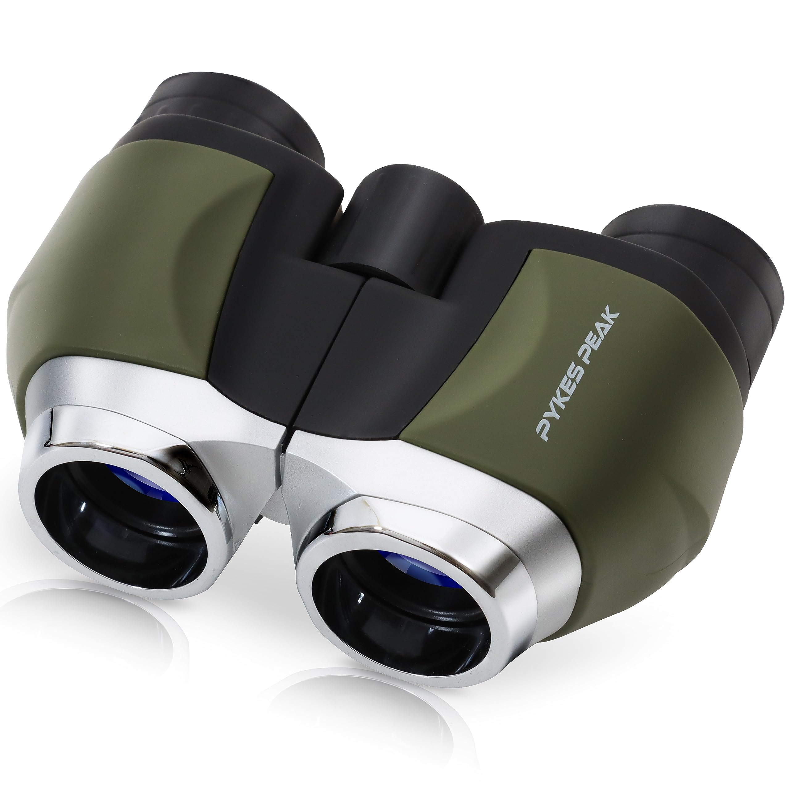 

PYKES PEAK Binoculars for Live 10x Lightweight and Compact High Perfect for and Outdoor Activities Performances, Magnification, (175g), Magnification,