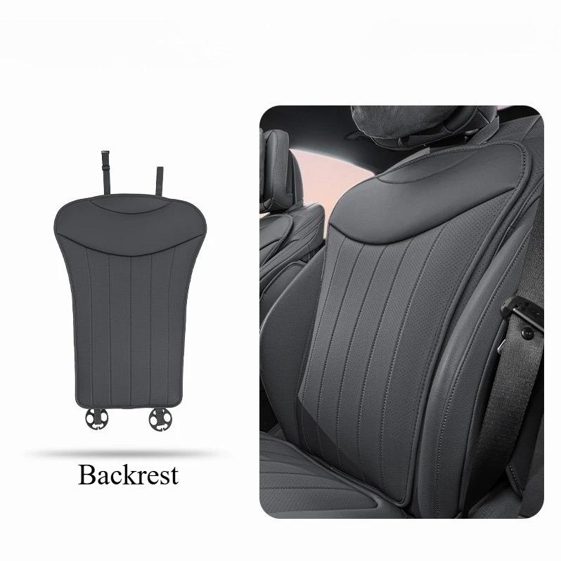 2025 Universal Car Seat Cushion Premium Breathable Perforated Design Four Seasons Cool Comfortable Chair Cover for Car Seats