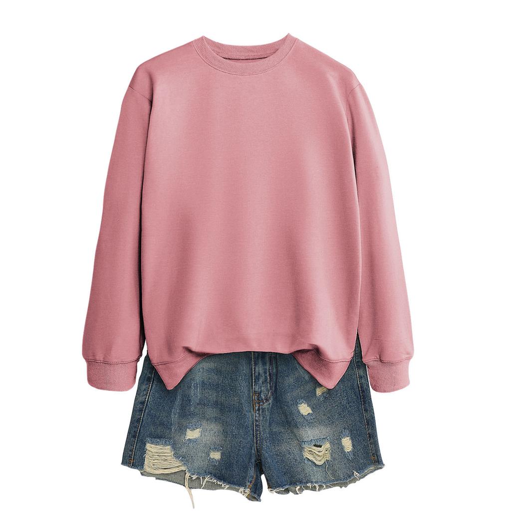 Crewneck Sweatshirt For Women Fall Graphic Sweatshirts Vacation Long Sleeve Drop Shoulder Pullover