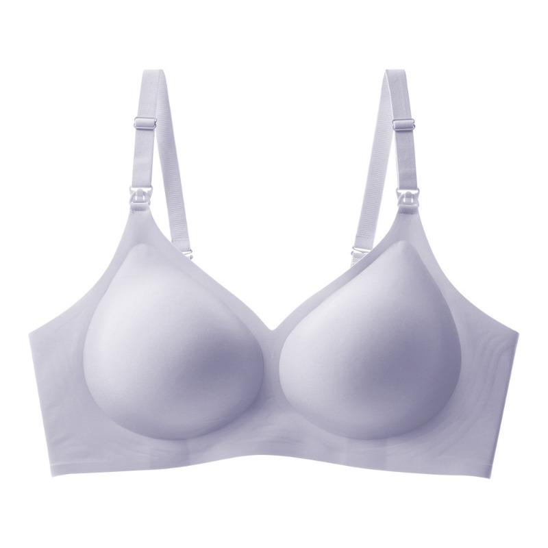 European Style Plus Size Seamless Wireless Maternity Nursing Bra Comfort Intimates for Pregnant  Postpartum Women