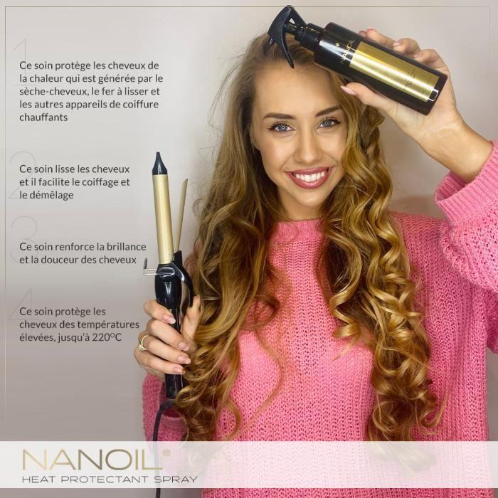 Soin Thermo-Protecteur À Vaporiser Nanoil Heat Protectant Spray 200ml - Spray Capillaire Thermo-protecteur