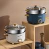 Multifunctional Electric Cooking Pot: All-in-One Hot Pot, Noodle Cooker, Stir-Fry and Frying Pan for Dorms and Small Homes