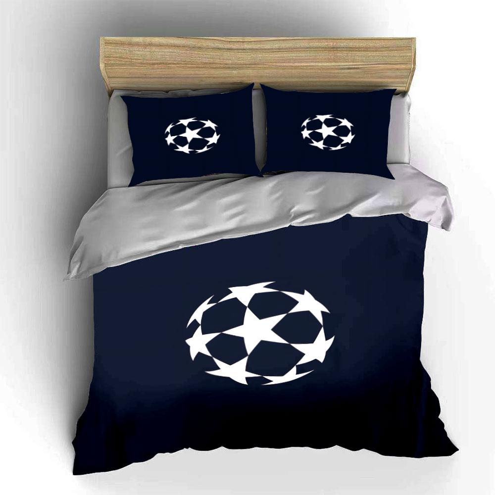 White stars circular pattern. Bedding sets Duvet cover sets Duvet covers Pillowcases(1 * Duvet Cover 2 * Pillowcases, without duvet insert)