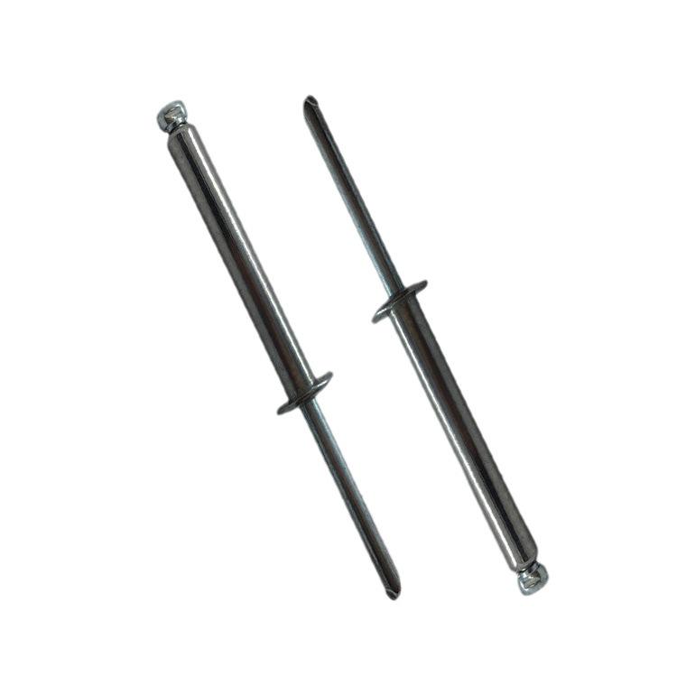 High-Strength 304 Stainless Steel Open-End Round Head Rivet Nut