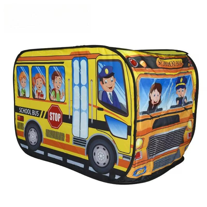 Children'S Indoor Car Tent Toys Princess Boy Baby Game House Folding Game House Police Car Styling