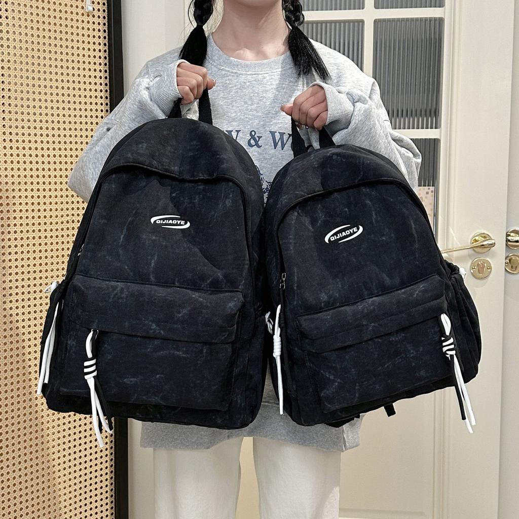 Schulranzen neuer Ins-Stil Tie-Dye-Schulranzen Damen Koreanische Version leichter Rucksack Mittelschülerin leichter Rucksack große Kapazität