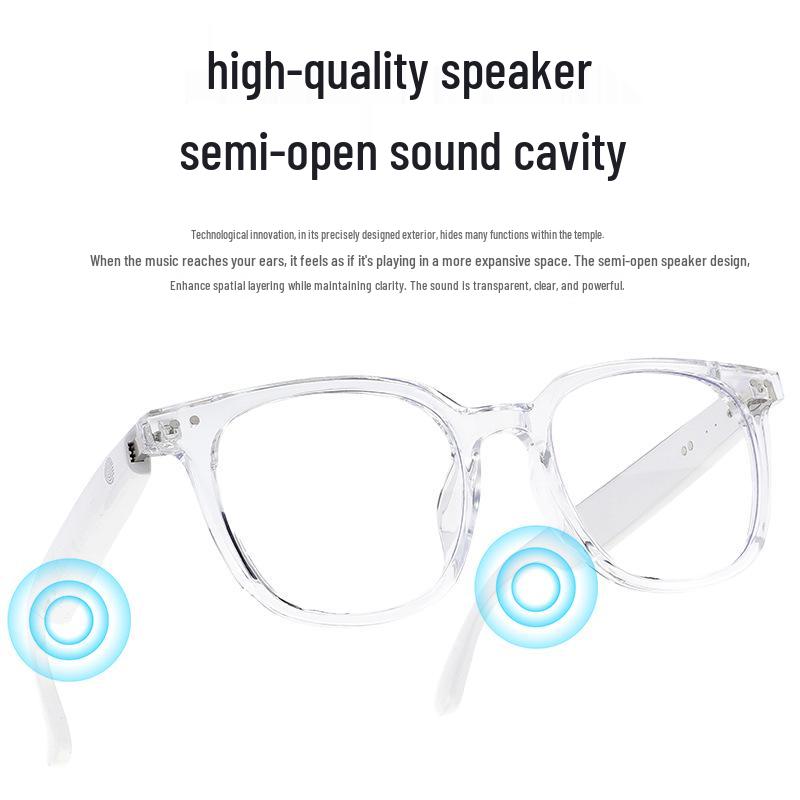 Smart Bluetooth Photochromic Glasses: AI Translation, Long Battery Life, Music Playback