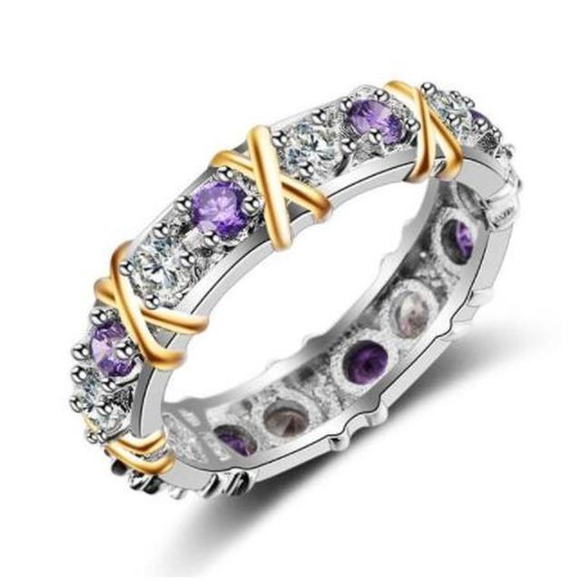 

Кольцо с крестом из 10-каратного золота с лабораторным бриллиантом 4 мм, обручальное кольцо из стерлингового серебра, обручальные кольца для женщин и мужчин, ювелирные изделия для вечеринок, дропшиппинг 8