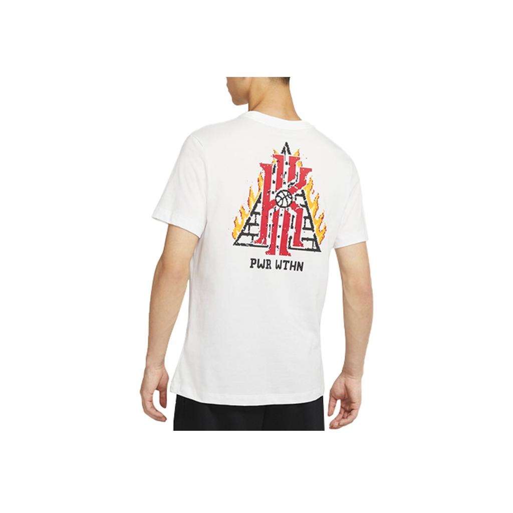 New Nike Kyrie Logo Basketball Dri Fit T Shirt DJ1567-100
