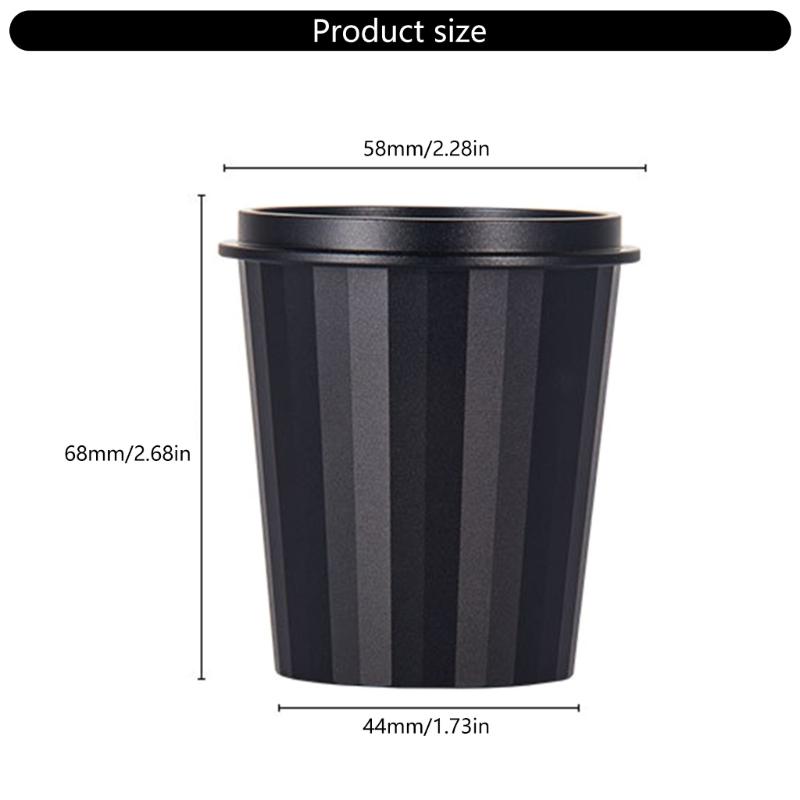 58mm Coffee Dosing Cup Espresso Coffee Dosing Cup Coffee Powder Feeder Part Coffee Grinder Powder Cup For Coffee