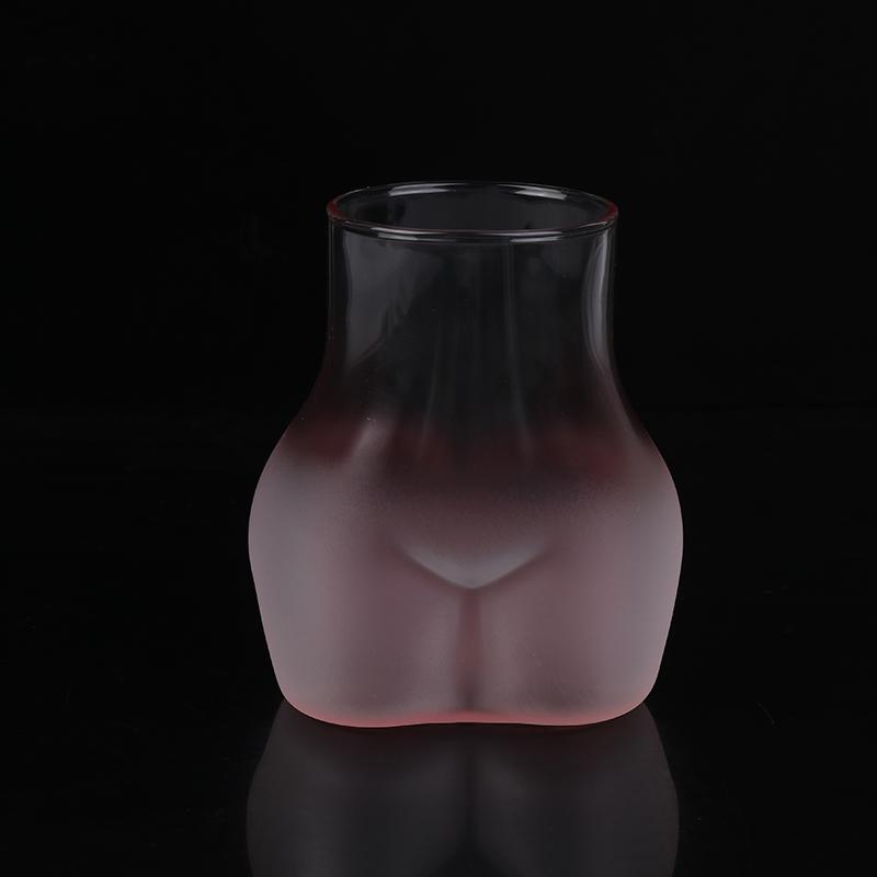 Creative Butt Shaped Mug Funny Butt Coffee Mug Thick Clear Borosilicate Glass Women Body Ass Cup Milk Water Mug For Adults Gift