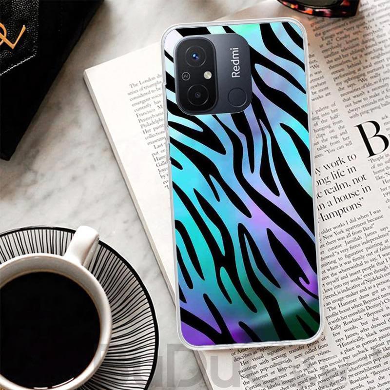 Zebra Stripe Print Cover For Xiaomi Redmi 12 12C 10 10C 9 9C 9T 9A Phone Case 10A 8A 8 7A 7 6A 6 Pro K60 K20 K40 S2 Print Coque
