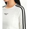 New Balance Nbnde4w142 Women Track Long Sleeve Tee  Ivory 