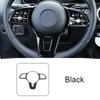 Car Steering Wheel Frame Trim For Mercedes Benz A B C GLB Class W177 W247 X247 - Carbon Fiber Color Interior Accessories