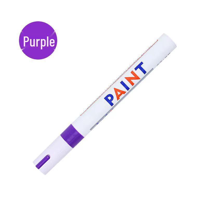 Sada 12 barevných popisovačů: Pneumatika, Auto retušování, Helma, Bílé a barevné značení pro DIY projekty