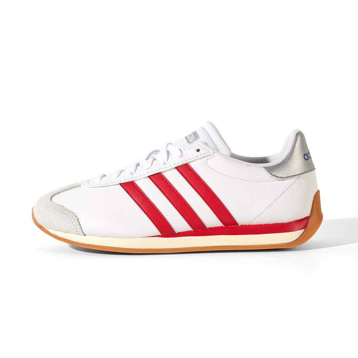Adidas RUNVISTA Lightweight Running Shoes Women s White Red KI6037 36