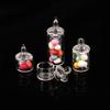 1:12 Dollhouse Miniature Tiny Jar Candy Storage Bottle W/Cover Kitchen Decor