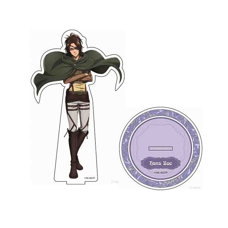 Attack on Titan Acrylic Desktop Stand Decoration Eren Yeager Mikasa Ackerman Animation Peripheral Playthings designed for Men Birth Date Gifts