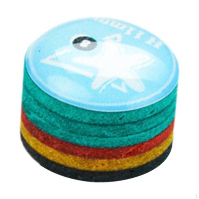 Pool Cue Tip 11mm Colorful Snooker Stick for Indoor Enthusiast Repairing