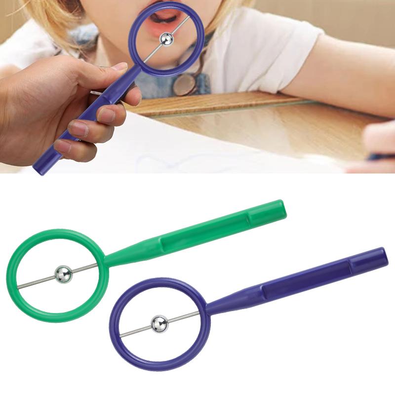 O-Shaped Children Mouth Tougue Tip Exerciser Trainer Oral Care Muscle Strenght Touge Training Tool Flexibility Stability